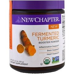 Ферментированная куркума, Fermented Turmeric, New Chapter, порошок, 63 г - фото