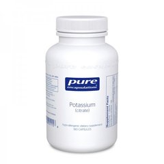 Калий (цитрат), Potassium (citrate), Pure Encapsulations, 180 капсул - фото