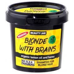 Шампунь для блондинок "Blonde With Brains", Shampoo For Blond Hair, Beauty Jar, 150 мл - фото