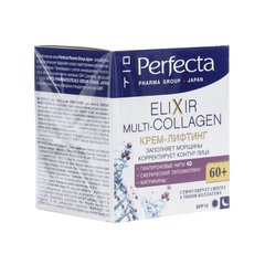 Крем-ліфтинг, Pharma Group Japan Multi-Collagen 60+, Perfecta, 50 мл - фото
