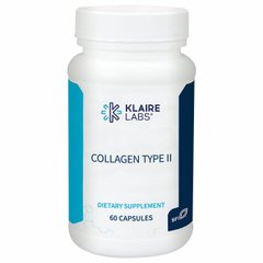 Колаген тип 2, Collagen Type II, Klaire Labs,  60 капсул - фото