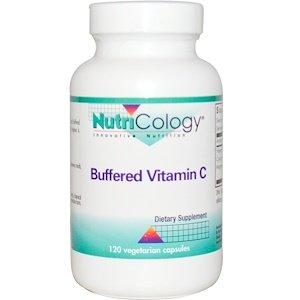 Вітамін C, Vitamin C, Nutricology, буфферизованный, 120 капсул - фото
