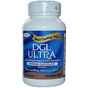 Корінь солодки (DGL Ultra), Enzymatic Therapy (Nature's Way), 90 таблеток - фото