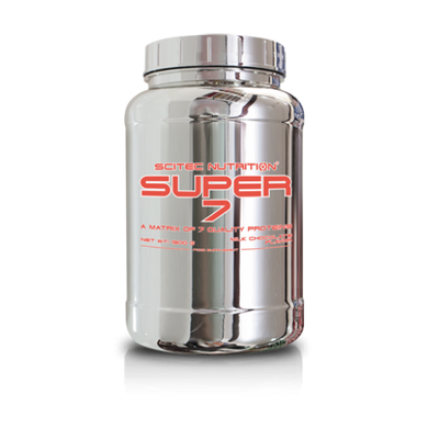 Комплексный протеин, Super 7, молочный шоколад, Scitec Nutrition , 1300 г - фото