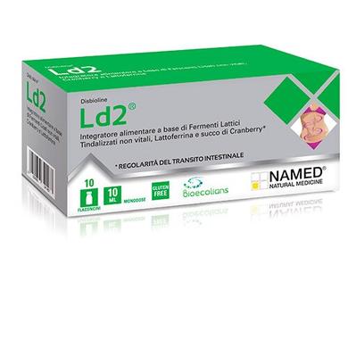 Пробиотики, LD 2, NAMED, 10 флаконов по 10 мл - фото