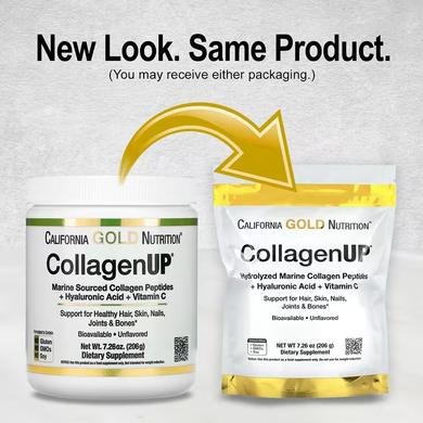 Колаген пептиди UP 5000, California Gold Nutrition, 5000 мг, 206 г - фото