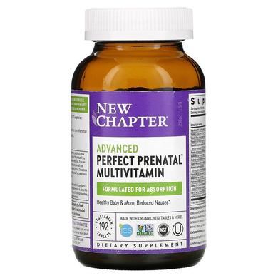 Витамины для беременных, Prenatal Multivitamin, New Chapter, 192 таблетки - фото