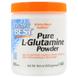 Глютамин в порошке, L-Glutamine Powder, Doctor's Best, 300 г, фото – 1