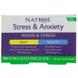 Формула від стресу (день і ніч), Stress & Anxiety, Natrol, 2 за 10 таблеток, фото – 1