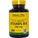 Вітамін B-6, Nature's Plus, 500 мг, 90 таблеток, фото – 1