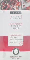 Маска-плівка для обличчя "Гранат і пептиди", Beauty Infusion Revitalizing Peel-Off Mask, Freeman, 15 мл - фото
