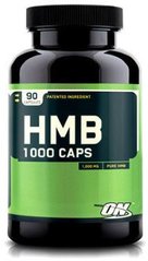 Аминокислоты, HMB 1000MG, Optimum Nutrition, 90 капсул - фото