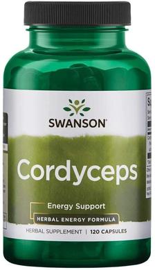 Кордицепс, Cordyceps, Swanson, 600 мг, 120 капсул - фото