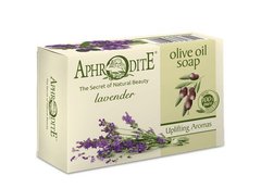 Оливковое мыло с маслом лаванды, Olive Oil Soap Lavender, Aphrodite - фото