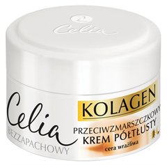 Крем от морщин для чувствительной кожи лица, Collagen Cream, Celia, 50 мл - фото