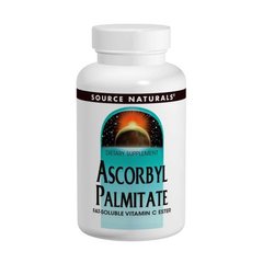 Вітамін С, Ascorbyl Palmitate, Source Naturals, аскорбіл пальмітат, 500 мг, 90 таблеток - фото
