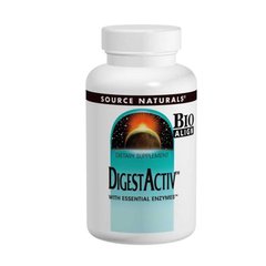 Ферменты для пищеварения, DigestActiv, Source Naturals, 120 капсул - фото