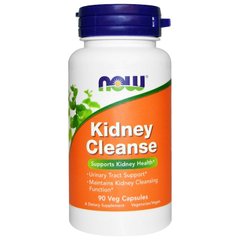 Очистка почек и мочевого, Kidney Cleanse, Now Foods, 90 капсул - фото