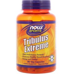 Трибулус Экстрим, Tribulus Extreme, Now Food, Sports, 90 капсул - фото