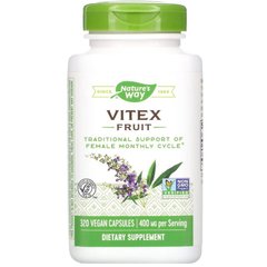 Витекс, Авраамово дерево, Vitex Fruit, Nature's Way, 400 мг, 320 капсул - фото