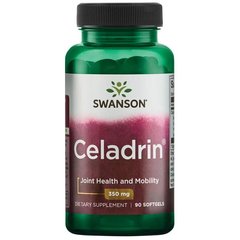 Целадрин, Ultra Celadrin, Swanson, 350 мг, 90 гелевих капсул - фото