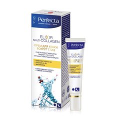 Крем для шкіри навколо очей Pharma Group Japan Elixir Multi-Collagen, Perfecta, 15 мл - фото