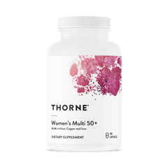Мультивітаміни для жінок 50+, Women's Multi, Thorne Research, 180 капсул - фото