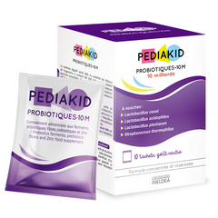 Пребіотик для дітей, 10M Probiotics, Pediakid, 10 шт. - фото