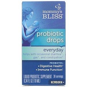 Пробіотики для дітей в краплях, Probiotic Drops, Mommy's Bliss, 10 мл - фото