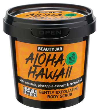 Скраб для тіла "Aloha, Hawaii", Gently Exfoliating Body Scrub, Beauty Jar, 200 г - фото