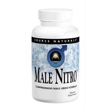 Репродуктивне здоров'я чоловіків, Male Nitro, Source Naturals, 30 таблеток - фото
