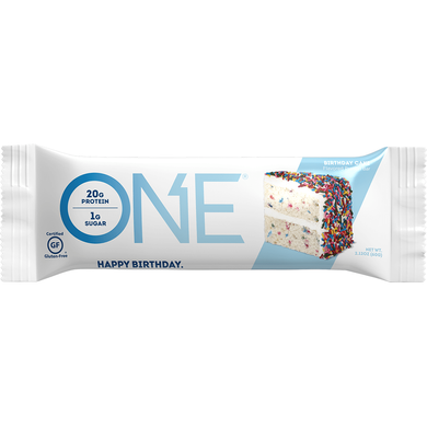 Протеиновый батончик, Oh Yeah One Bar - birthday cake, OhYeah! Nutrition, 60 г - фото