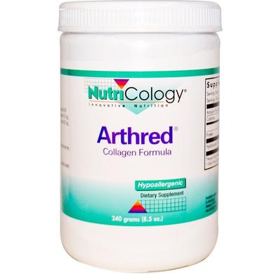Формула с коллагеном, Arthred, Collagen Formula, Nutricology, 240 г - фото