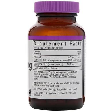 Коензим CoQ10 (убихинол), Bluebonnet Nutrition, 100 мг, 120 капсул - фото