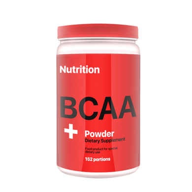 Аминокислота, BCAA Powder, (Клубника), Ab Pro, 900 г - фото