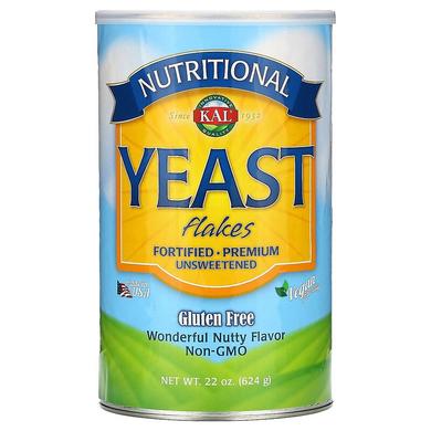 Дріжджі пластівцями несолодкі, Yeast Flakes, Kal, 624 г - фото