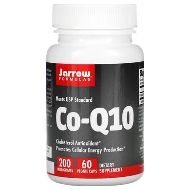 Коензим Q10 (Co-Q10 200), Jarrow Formulas, 200 мг, 60 капсул - фото