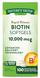 Биотин, Biotin, Nature's Truth, 10000 мкг, 100 жидких мягких капсул, фото – 1