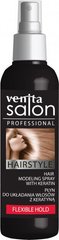 Спрей для укладки волос с кератином сильной фиксации, V, S, Venita, 130 мл - фото