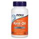 Масло кріля, Krill Oil, Now Foods, 500 мг, 60 капсул, фото – 1