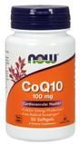 Коэнзим CoQ10, 100 мг, Now Foods, 50 гелевых капсул - фото