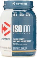 Сывороточный протеин, ISO 100, изысканая ваниль, Dymatize, 726 г - фото
