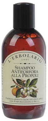 Шампунь для волос от перхоти на основе Прополиса, L’erbolario, 200 мл - фото