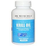 Масло криля арктического, Krill Oil, Dr. Mercola, 180 капсул, фото