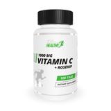 Витамин С + шиповник, Healthy Vitamin C + Rosehips, MST Nutrition, 100 таблеток, фото