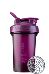 Шейкер Classic с шариком, Plum, Blender Bottle, фиолетовый, 590 мл - фото