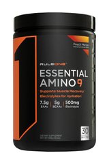 Комплекс аминокислот, Essential Amino 9, Rule One, вкус персик-манго, 345 г - фото