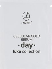 Пробник дневной сыворотки, Sample of Luxe Gold day serum, Lambre, 2 мл - фото