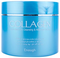 Зволожуючий масажний крем з колагеном для тіла, Collagen hydro moisture cleansing massage cream, Enough, 300 мл - фото