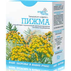 Фиточай Organic Herbs Пижма, ФитоБиоТехнологии, 50г - фото